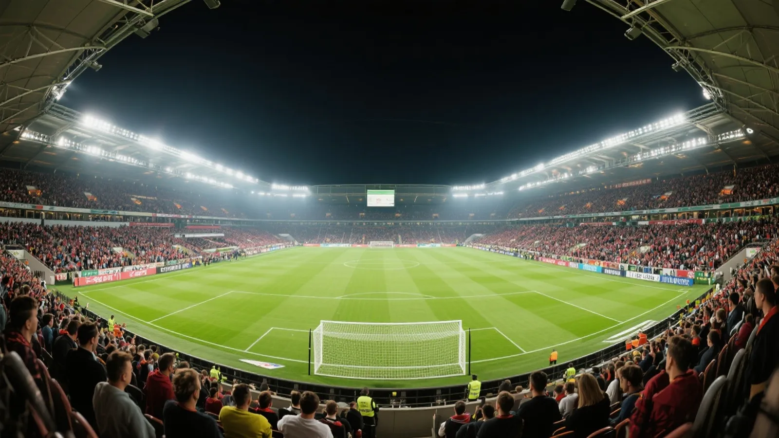 绿茵赛场全景图